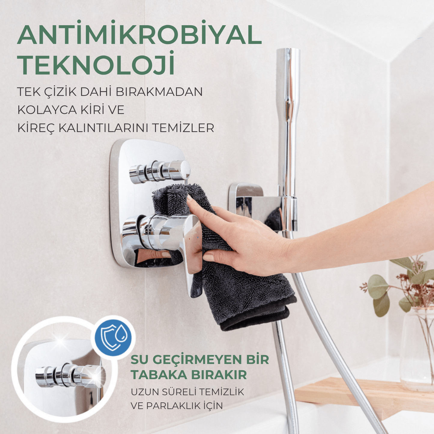 GOCLEAR® XXL BANYO HIZLI KURUTMA BEZİ
